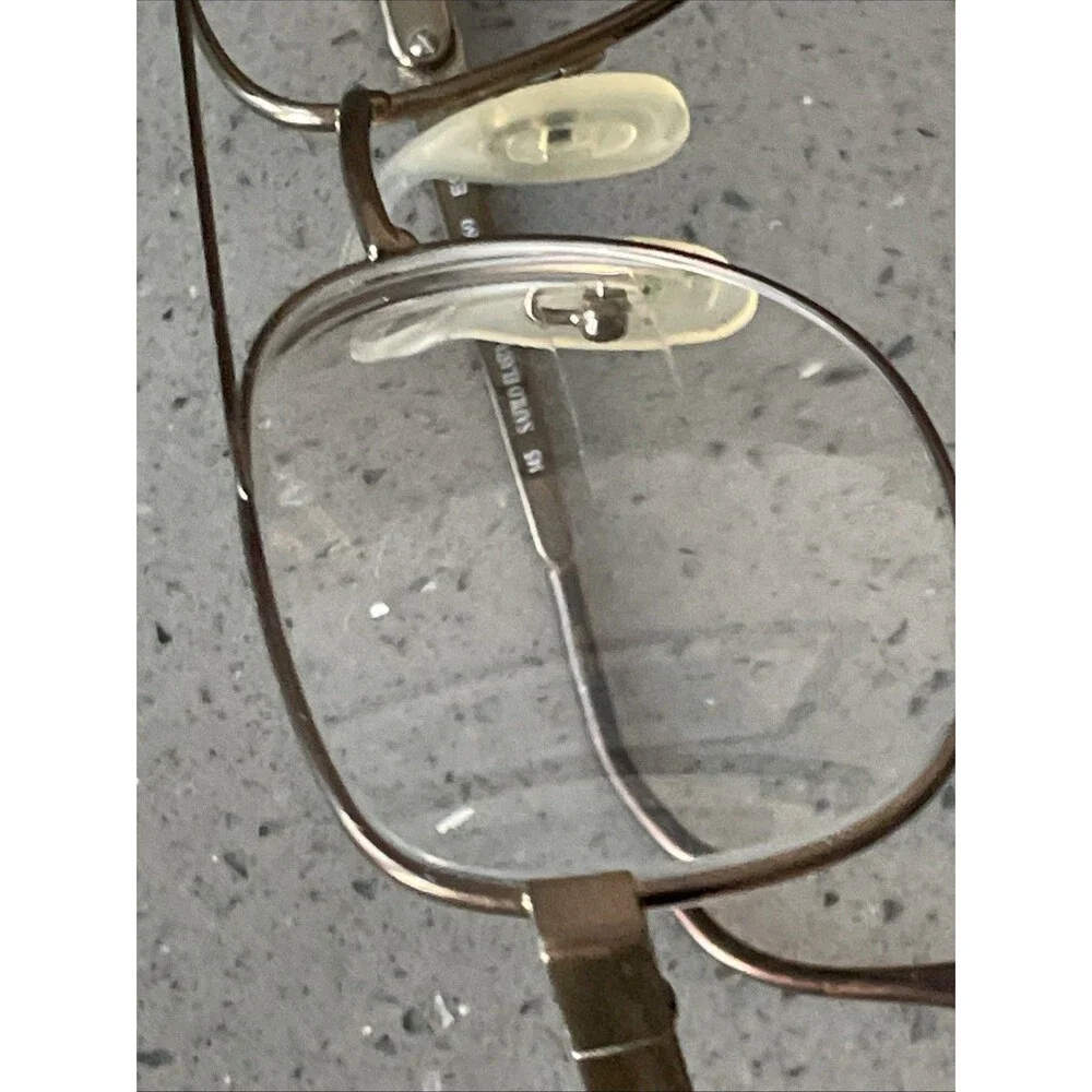 Safilo Elasta 3069 E98 Eyeglasses FRAMES ONLY 57-18-145 Bronze Aviator Italy